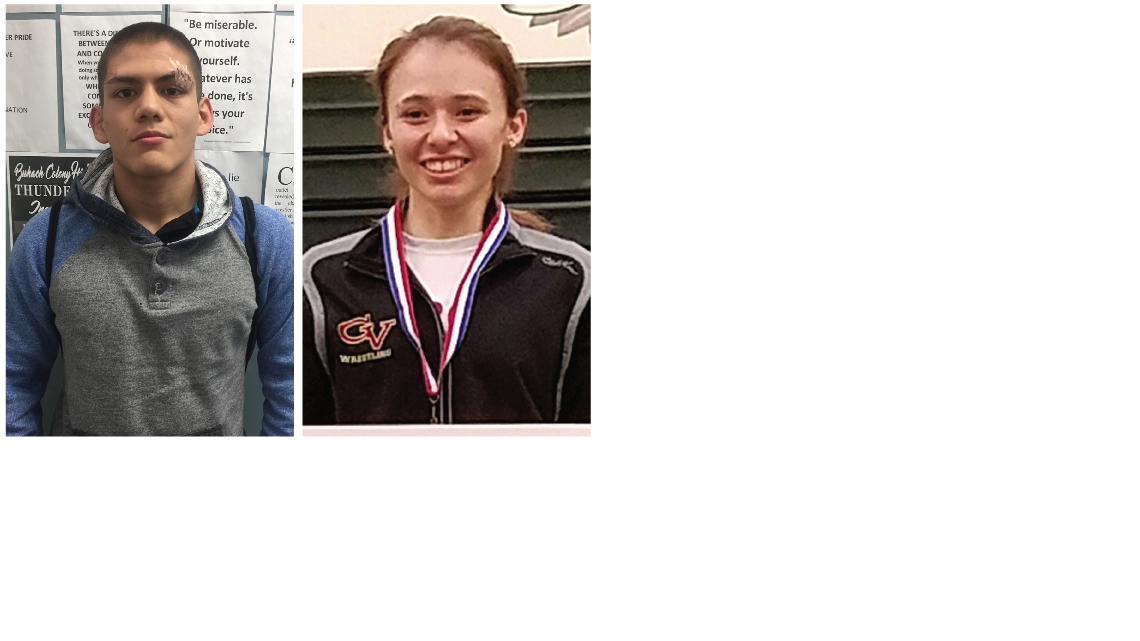 Juan Rosales, Buhach Colony; Adreyana Wickard, Golden Valley