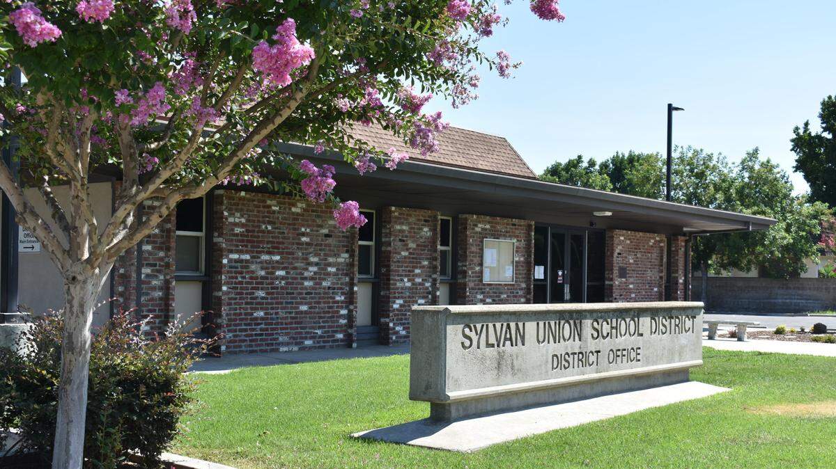 The Sylvan Union School District office, on Sylvan Avenue in Modesto, CA, on Sunday, July 19, 2020
