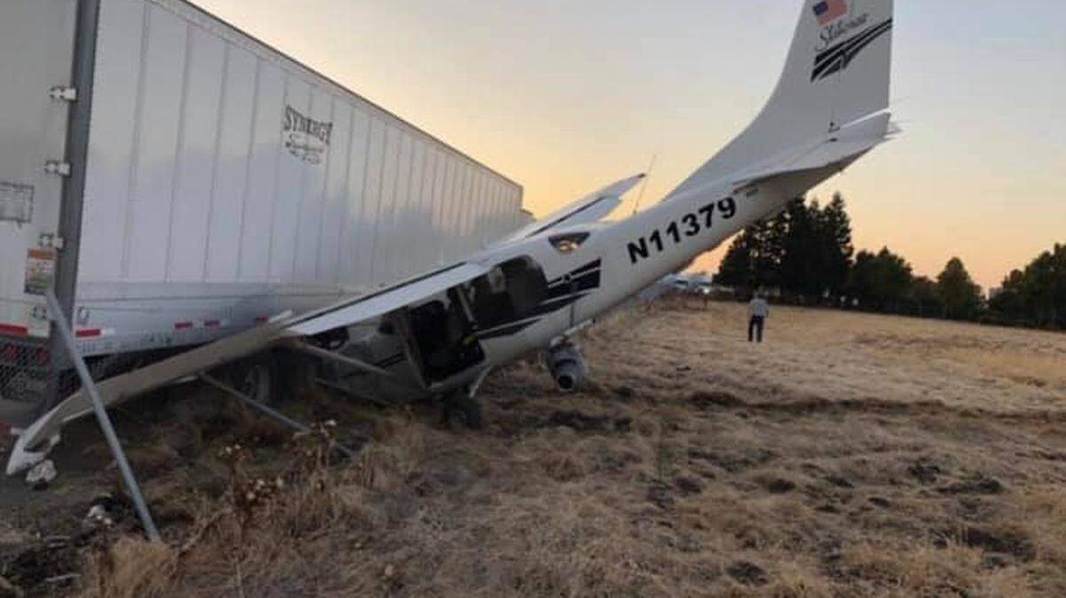 Two deputies escaped injury when the small plane they were training in crash-landed at Stockton Metropolitan Airport on Thursday, Oct. 17, 2019, the San Joaquin County Sheriff’s Office reported.