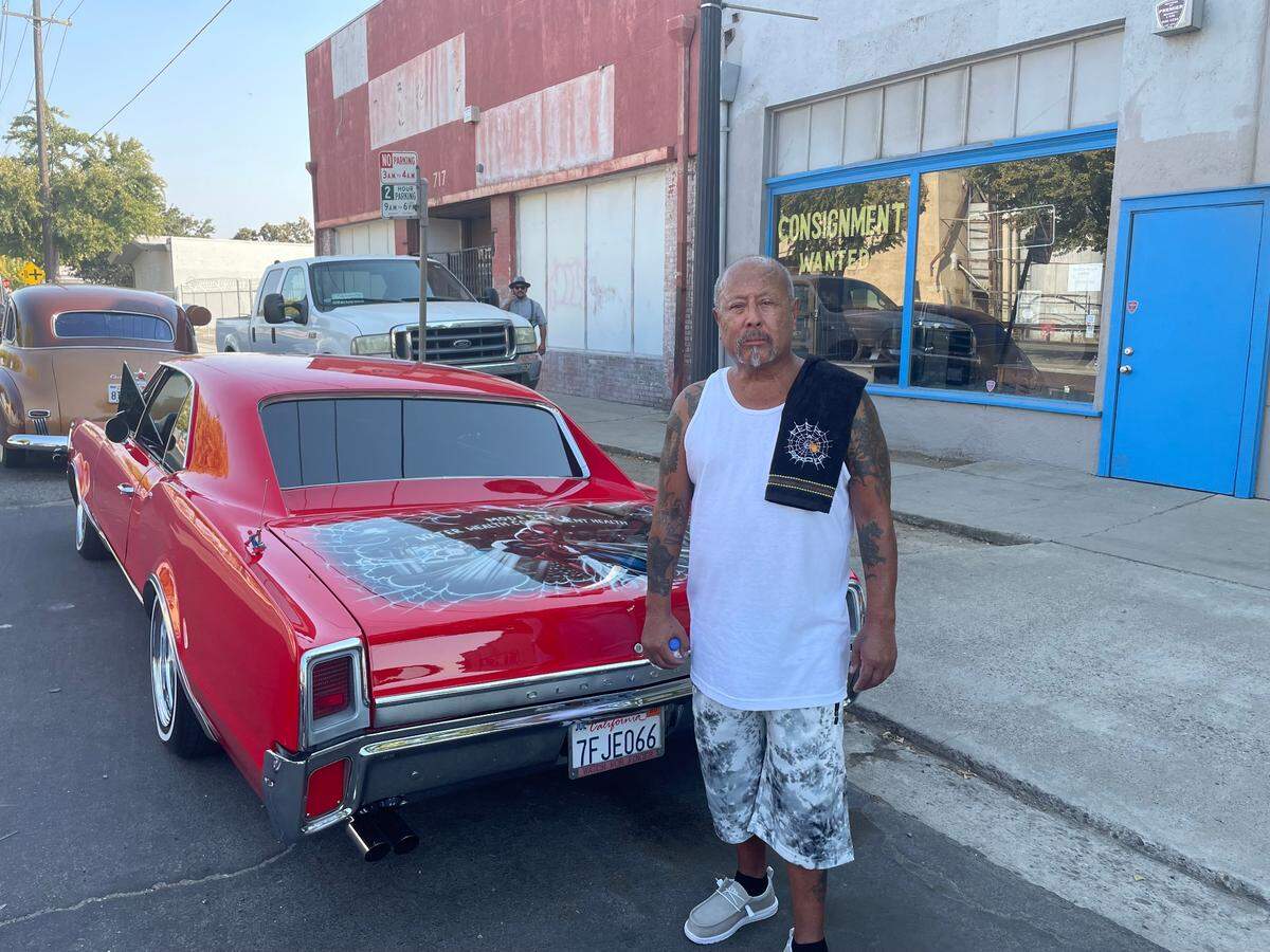 It’s easy to see why lowriders call him Spider. Emblazoned on the trunk of his 1967 Oldsmobile Cutlass is an image of Spider-Man. But after multiple kidney surgeries, Spider isn’t as spry as he used to be.