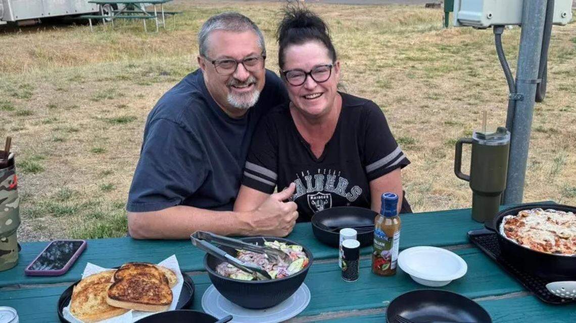 Peter Tomaino and his partner, Cindy, lost their home to the fire that hit Chinese Camp on Sept. 2, 2025.