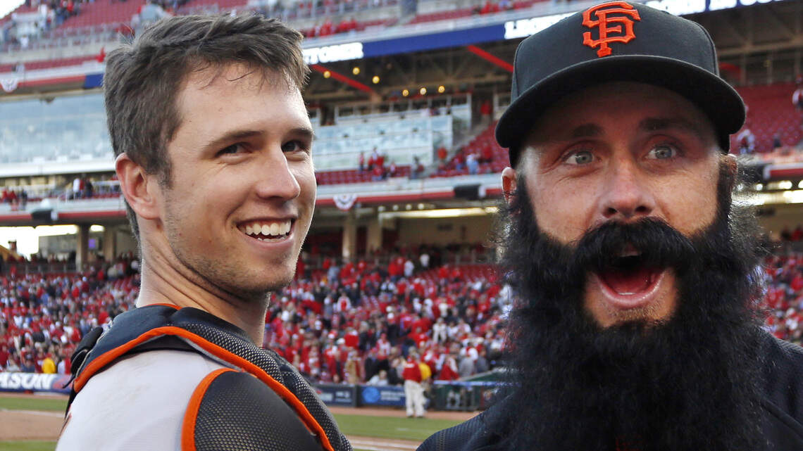 'I came here for the sheep.' Where did former SF Giants reliever Brian Wilson pop up?