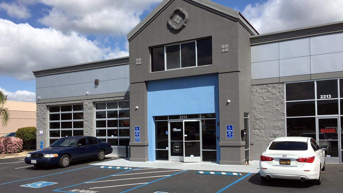 Flavors, on Patterson Road, is Riverbank's first commercial marijuana dispensary. Pictured June 12, 2018.
