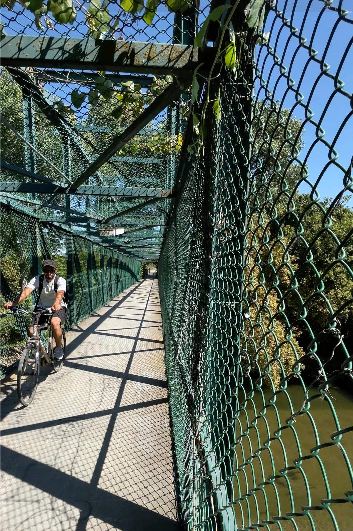 A pedestrian bridge in Stouffer Park over the Stanislaus River had been closed since 2023 when it was damaged by a fallen tree. The bridge connecting Salida and Ripon is now open.