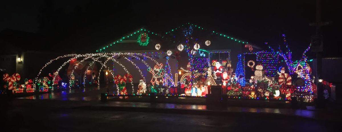 This home on White Willow Road in Salida even has a mailbox in which kids can drop letters to Santa Claus.