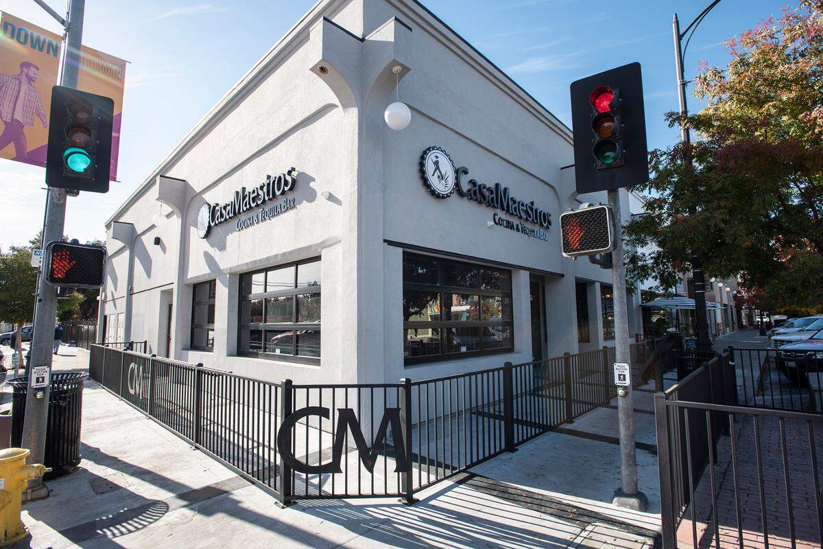 Casa Maestros Cocina & Tequila Bar on 10th Street in Modesto Calif., on Thursday, Nov. 4, 2021.