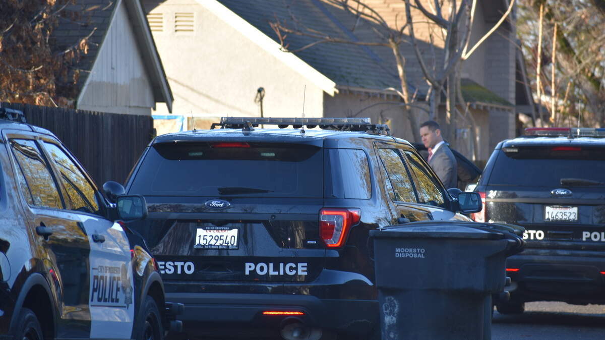 Modesto police investigating the suspicious death of a woman found Tuesday Dec. 25, 2018, inside a home along the 300 block of Yosemite Avenue in west Modesto, California.