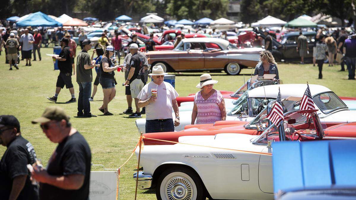 The American Graffiti Festival at the Modesto Municipal Golf Course in Modesto, Calif., Saturday, June 8, 2019.