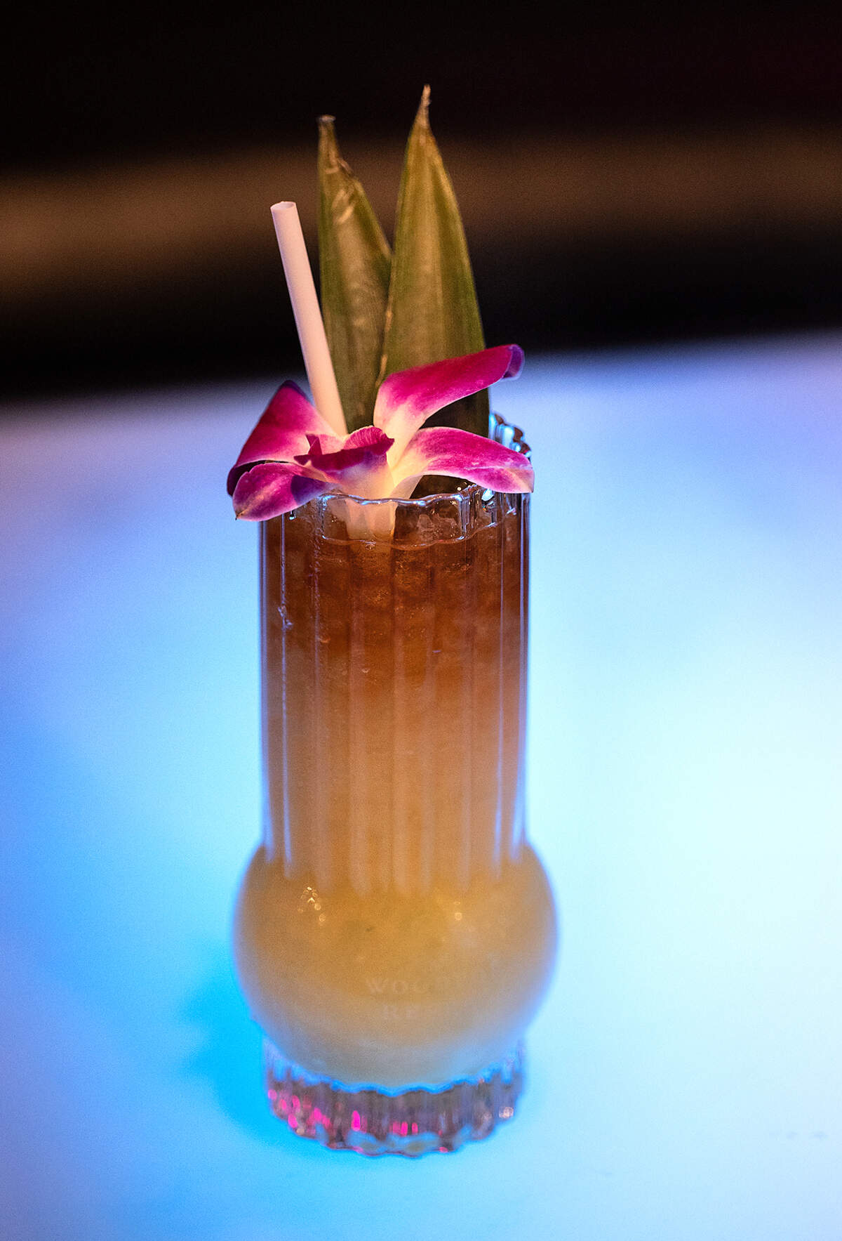 Mai Tai cocktail at Spotlight Ultra Lounge in downtown Modesto, Calif., on March 10, 2022.