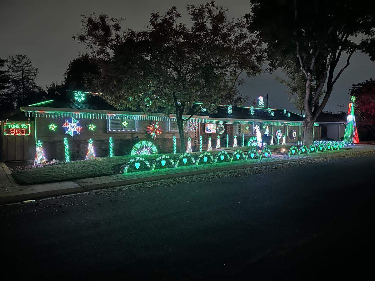 Bee reader Carl Snyder shared this photo of The Lights on Bridgeford, a “twinkling winter wonderland” in Modesto.