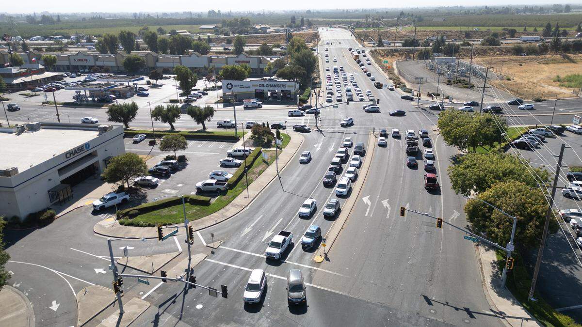 Standiford Avenue and Sisk Road in Modesto, Calif., Wednesday, Oct. 2, 2024.