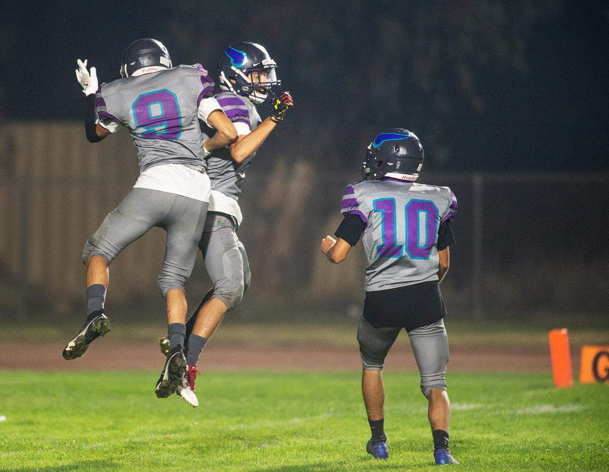 Johansen beat Beyer 45-8 in the final regular season game of the Western Athletic Conference at Johansen High School in Modesto, Calif., on Friday, Oct. 29, 2021.