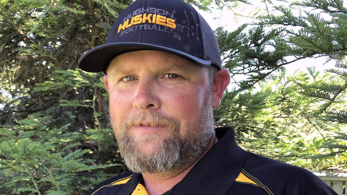Hughson head football coach Shaun King, who was hired in June 2018.