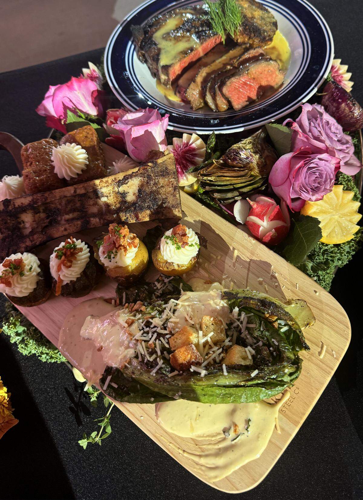 Morasci and team’s final dish secured them the win in the live fire category of the World Food Championships in Indianapolis Sunday, Oct. 19, 2025.