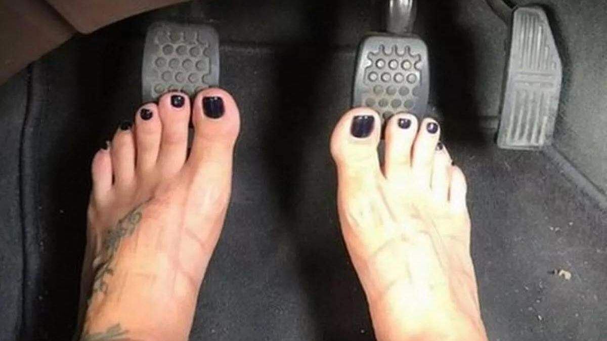 There is no law in California that bans driving barefoot, DMV officials said.