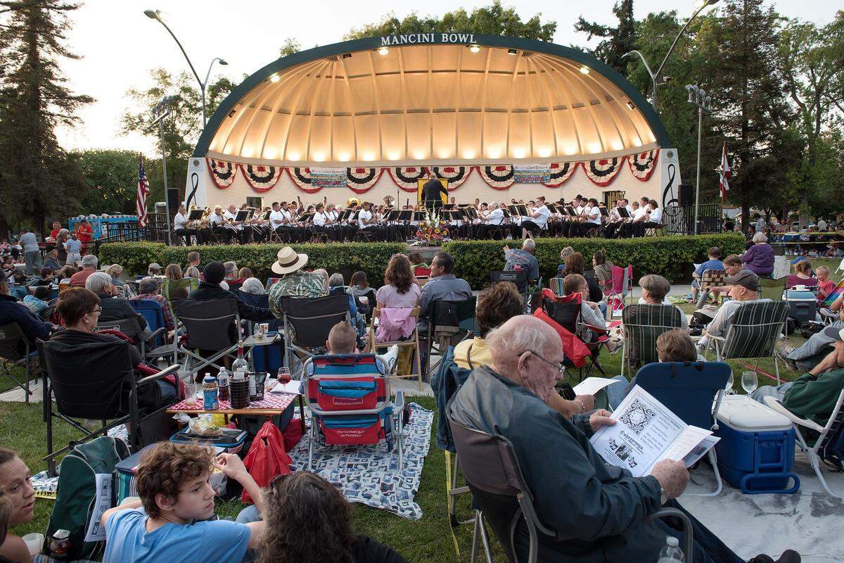 The summer concert finale for MoBand is Thursday, July 12, at Graceada Park in Modesto.