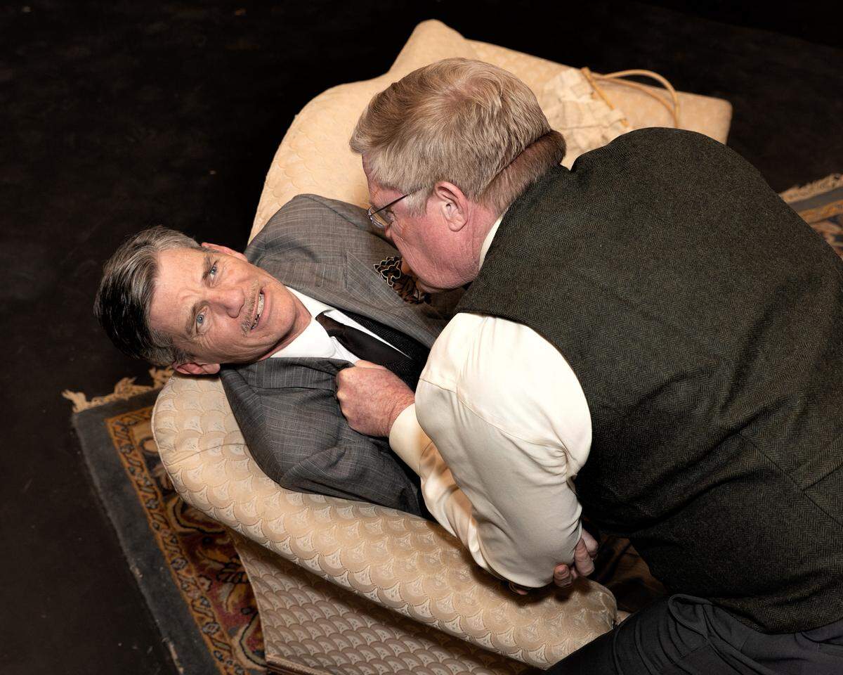 David Hambley and Jim Kocher star in Prospect Theater’s “Watch on the Rhine.”