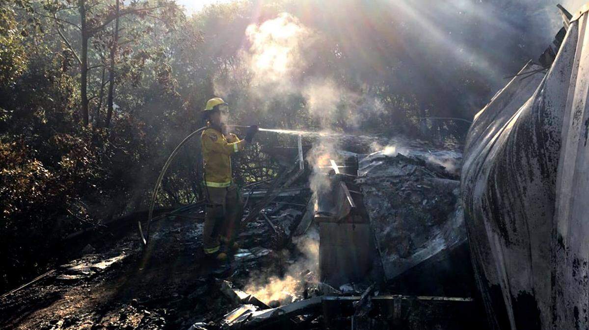 Two teenage boys have been arrested in connection with a death and house fire on Calle Quartz Road in Columbia, Calif. that occurred Tuesday morning August 13, 2019. When fire crews arrived, the home was fully engulfed in flames and one person was found dead outside. The cause of the fire and circumstances surrounding the homicide are under investigation.The juveniles are facing charges of homicide and arson.