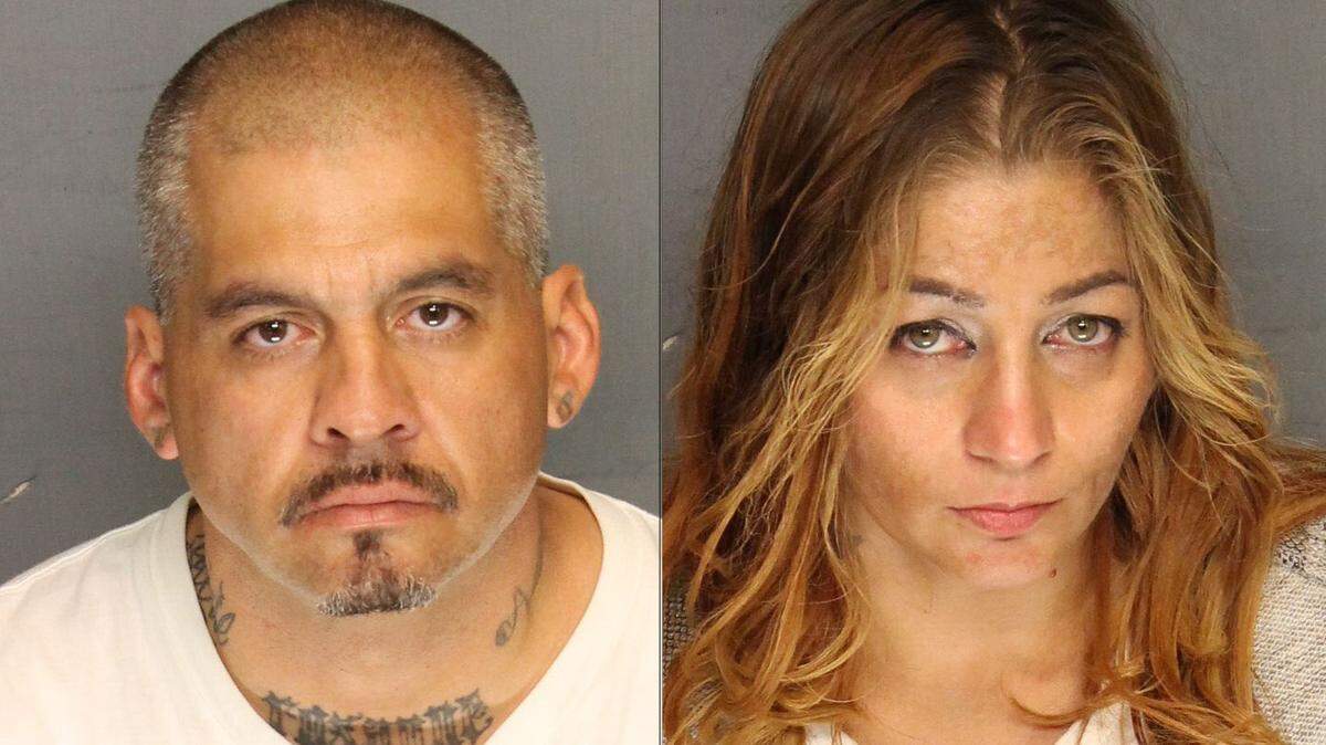 Robert Lenton Ruiz (left) and Elisa Marie Cabonios.
