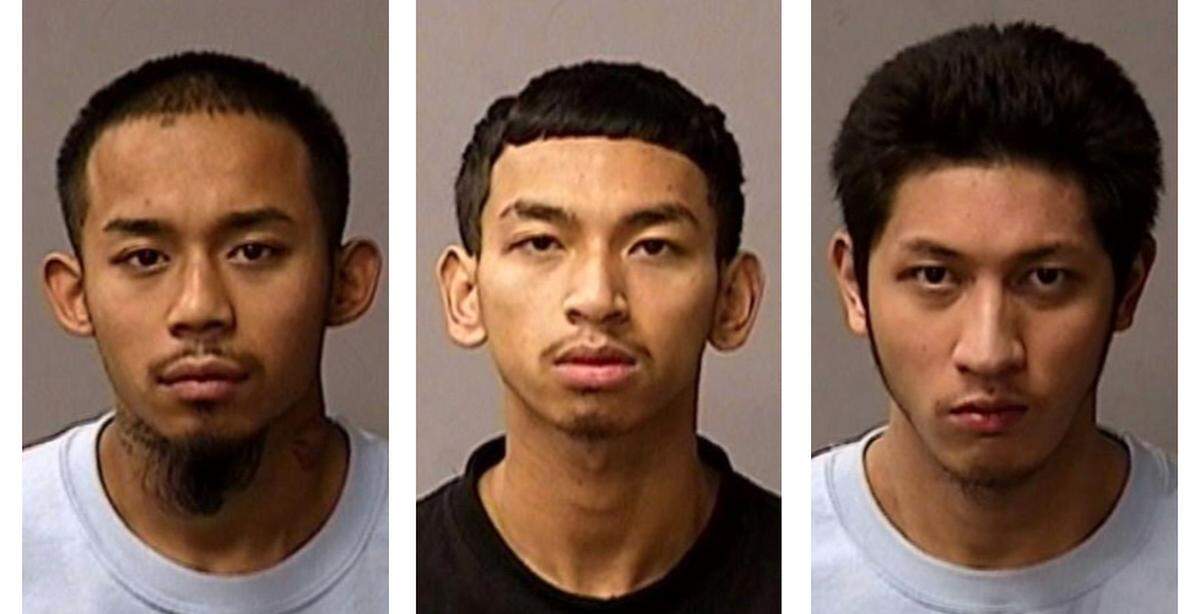 From left: Soben Nun, Nathan Un and Matthew Phommasinh