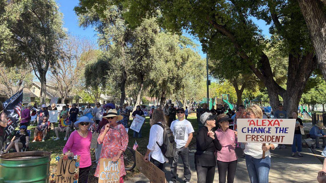 Modesto’s third No Kings protest focuses on action, part of nationwide rallies