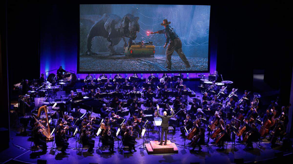 The Modesto Symphony Orchestra will perform the score live to “Jurassic Park.”