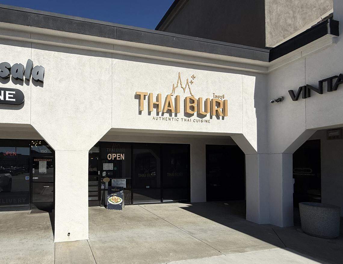 Thaiburi in the Pelandale Plaza shopping center in Modesto