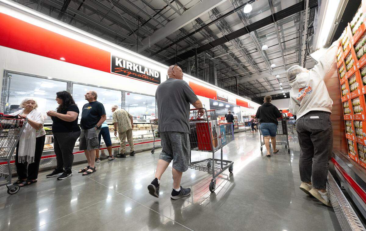 Costco warehouse store in Riverbank, Calif., Thursday, June 13, 2024.