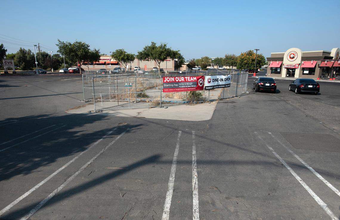 Future site of a Dairy Queen fast-food restaurant on the corner of Briggsmore and Orangeburg avenues in Modesto, Calif., on Monday, Aug. 23, 2021.