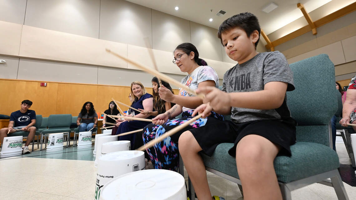 How rhythm workshop in Turlock helped grieving families beat a path toward healing