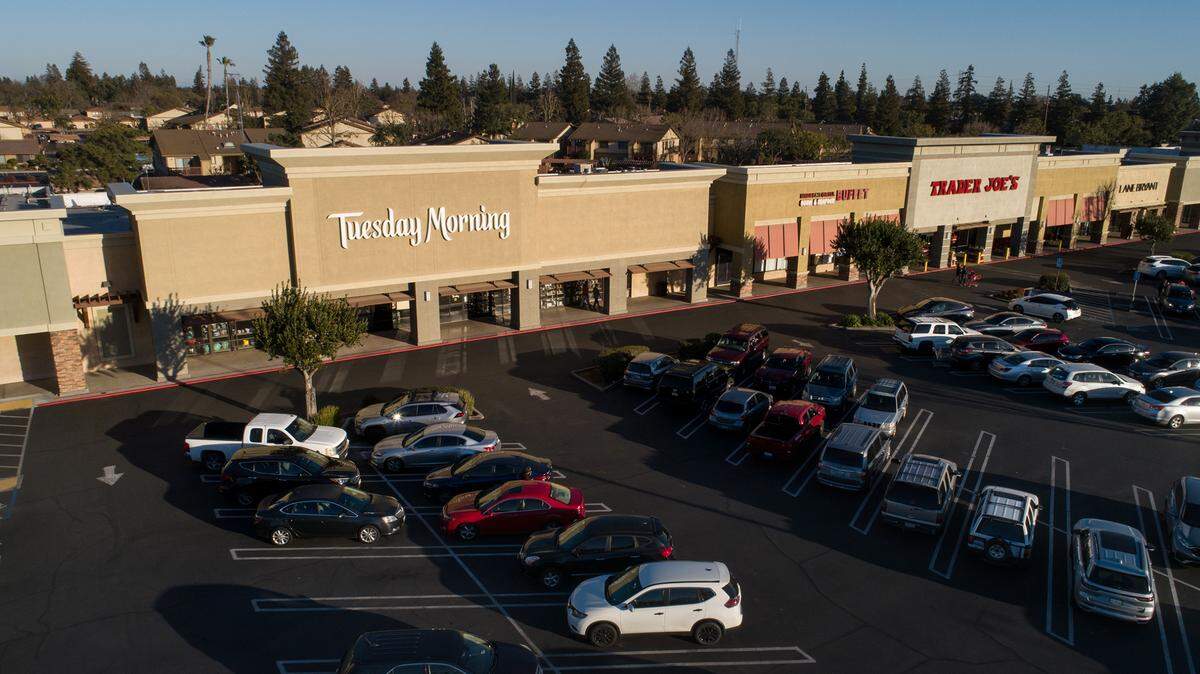 Tuesday Morning store in Modesto, Calif., Wednesday, Feb. 15, 2023. The national discount chain is closing its Modesto store after 21 years in business locally.