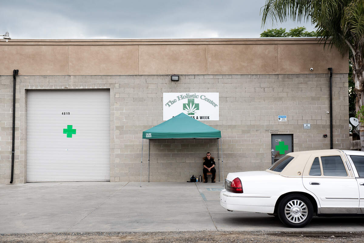 The Holisitic Center’s former dispensary on Yosemite Boulevard.