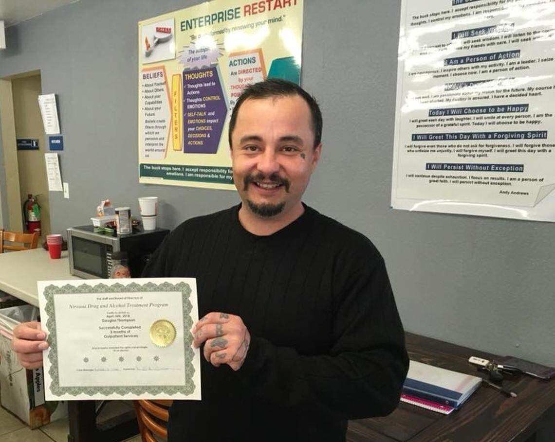 Doug Thompson, Cambridge Academies’ Enterprise Restart grad and HOST House residential group supervisor.