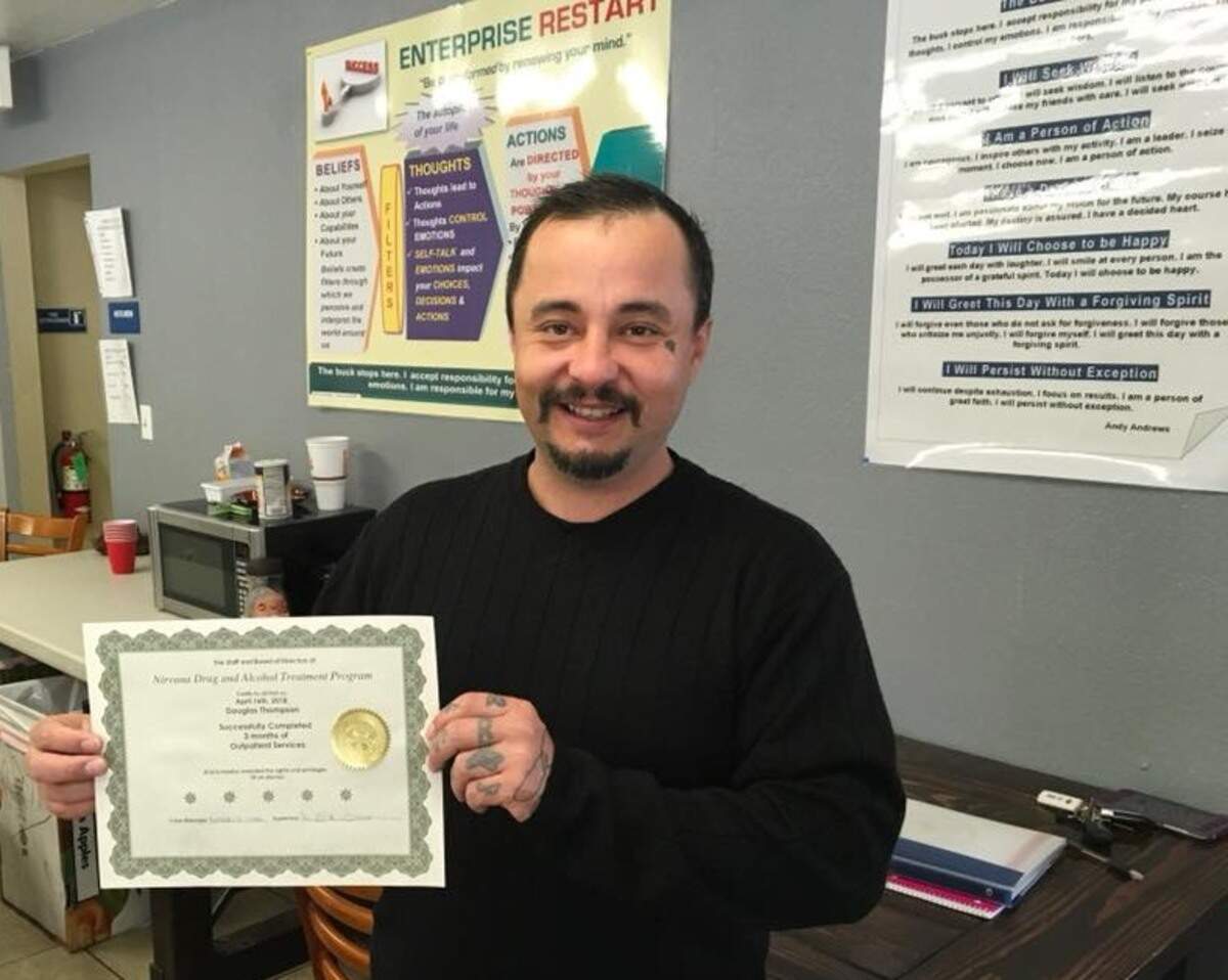 Doug Thompson, Cambridge Academies’ Enterprise Restart grad and HOST House residential group supervisor.