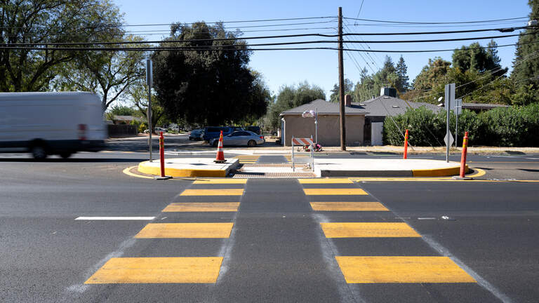 Another pedestrian struck in Modesto. Person in stable condition, police report