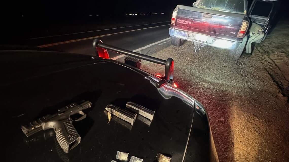 2 felons with loaded guns arrested in separate Stanislaus County traffic stops