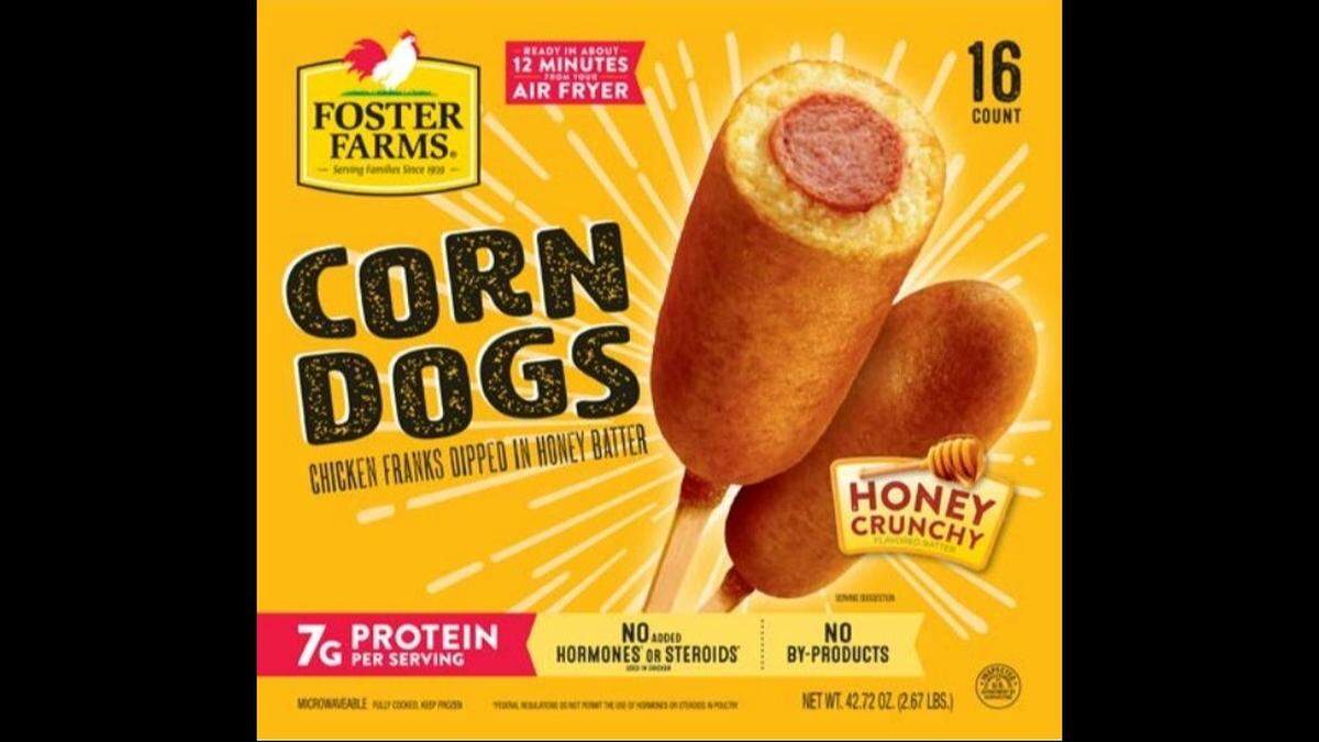 Foster Farms is recalling products on sticks because wood chips were found in the batter.