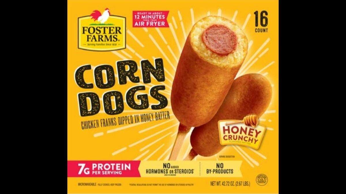 Foster Farms is recalling products on sticks because wood chips were found in the batter.