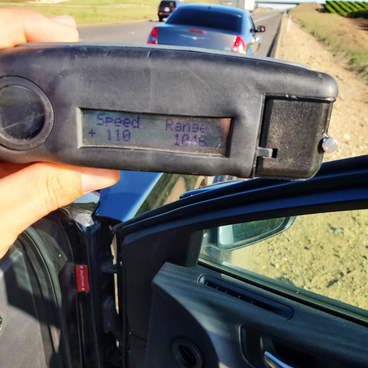 A motorist was ticketed for driving 110 mph on I-5 in the Newman area on Tuesday.