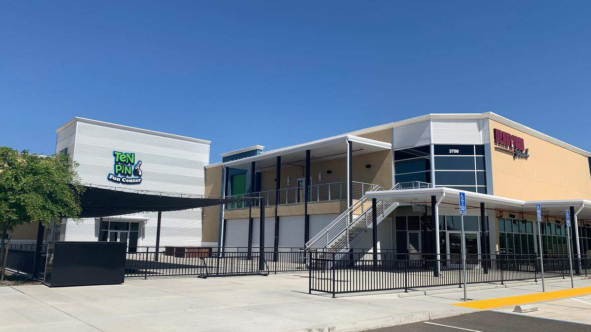 Ten Pin Fun Center in Turlock, Calif. pictured March 30, 2021.