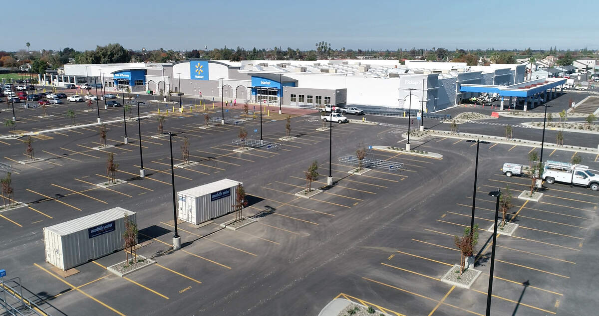 New Walmart supercenter on Service Road in Ceres, Calif., on Wednesday, Nov. 3, 2021.
