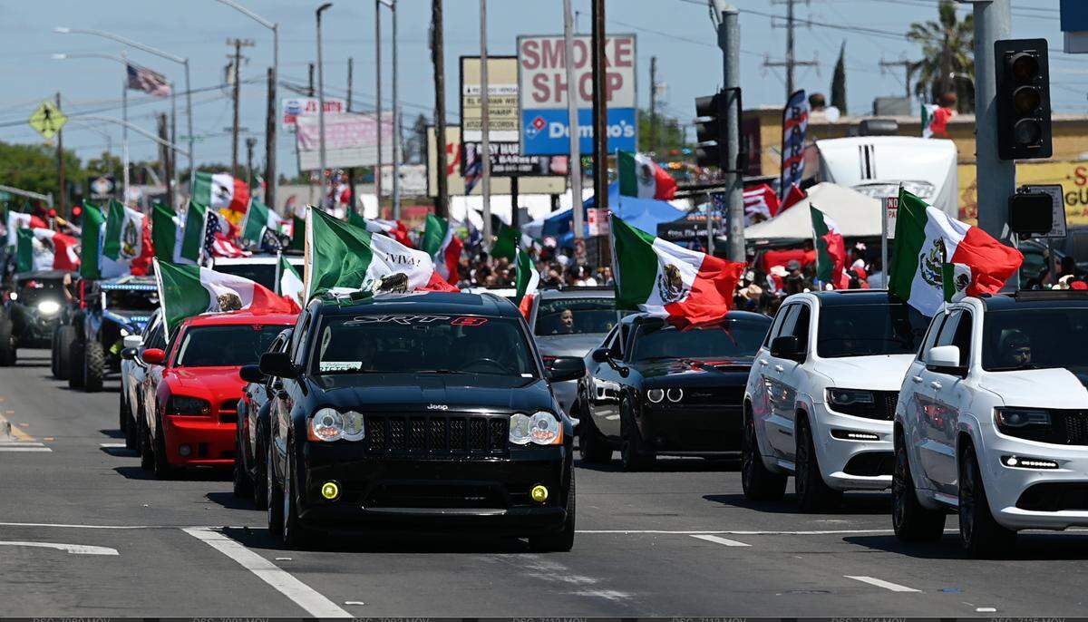 Cinco de Mayo parade on Crows Landing Road in Modesto, Saturday, May 7, 2022.
