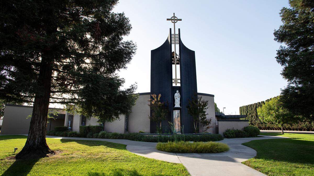 St. Joseph’s Catholic Church on Oakdale Road in Modesto, Calif., on Wednesday, Oct. 14 2020.