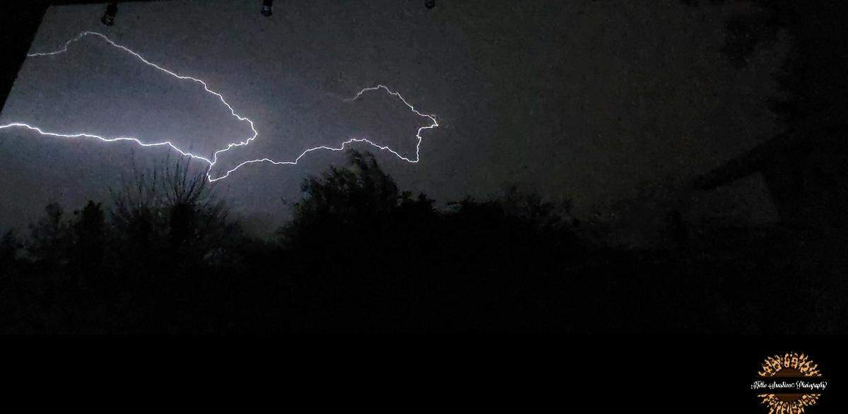 Modesto photographer Sammi Carter of Hello Sunshine Photography was awake during Tuesday’s early thunderstorm and captured this lightning image.