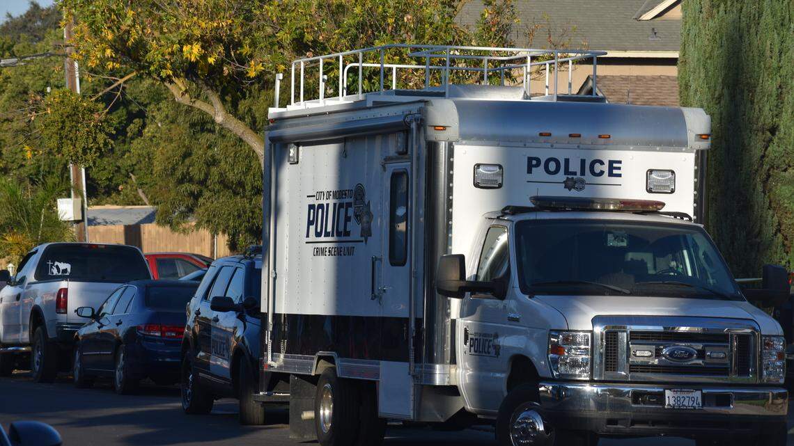 One person was hit by gunfire during a home-invasion robbery early Friday Oct. 26, 2018 in the 1300 block of Conrad Way in south Modesto, California.