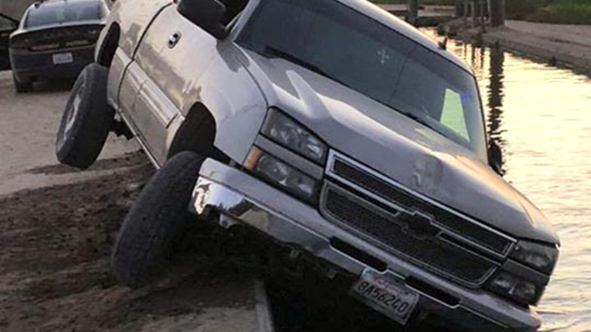 After a pursuit of a stolen vehicle Sept. 5, 2018, three subjects ran from the Chevy Silverado truck. StanCATT was able to take two into custody. The third outstanding subject was ultimately found and surrendered to K-9 Pakito.