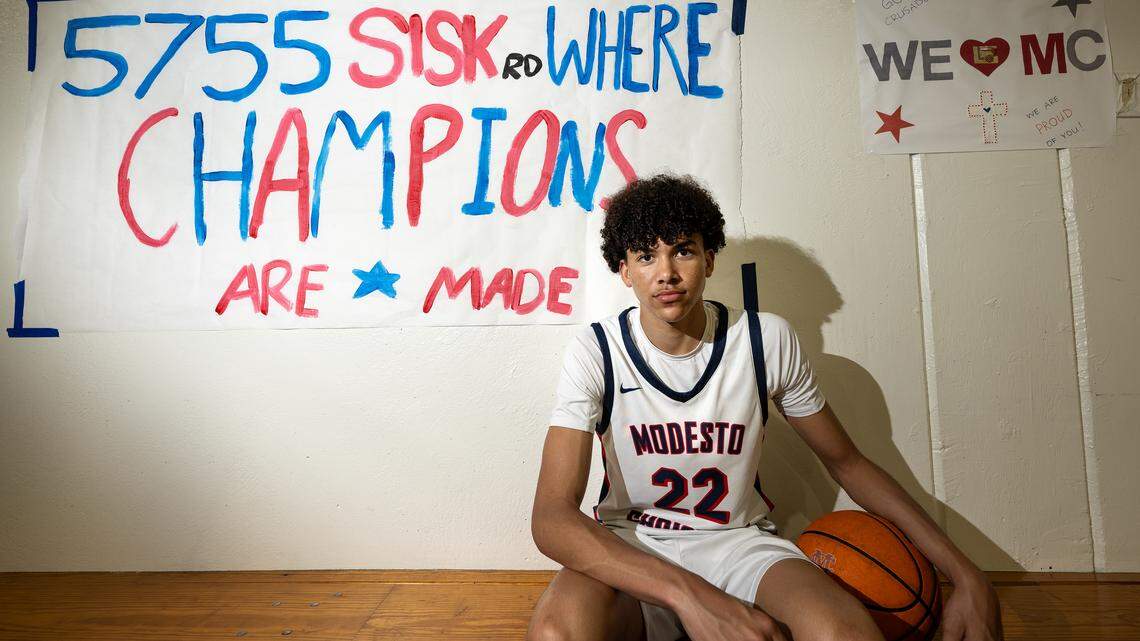 Modesto Christian’s breakout star is The Bee’s Boys Basketball Player of the Year