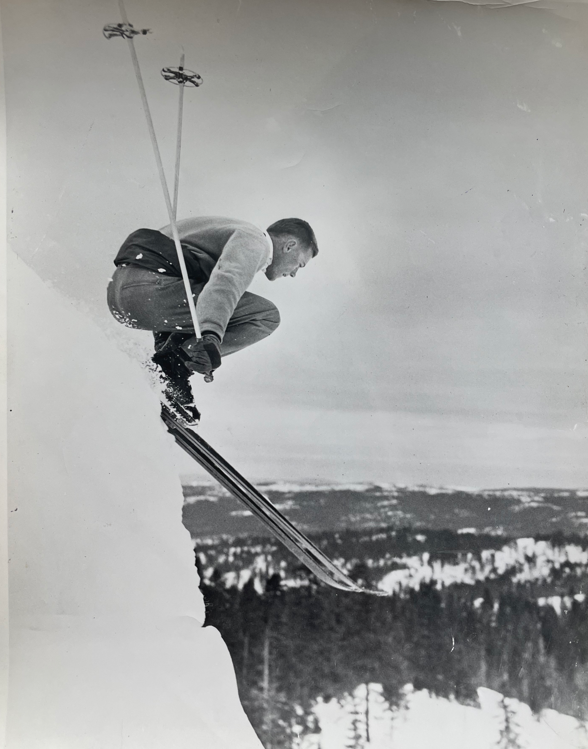 Gardner Smith of Modesto, Calif. on ski patrol in Sun Valley, Idaho in 1951. The mystery of his disappearance in 1970 has only now been solved, thanks to DNA analysis.