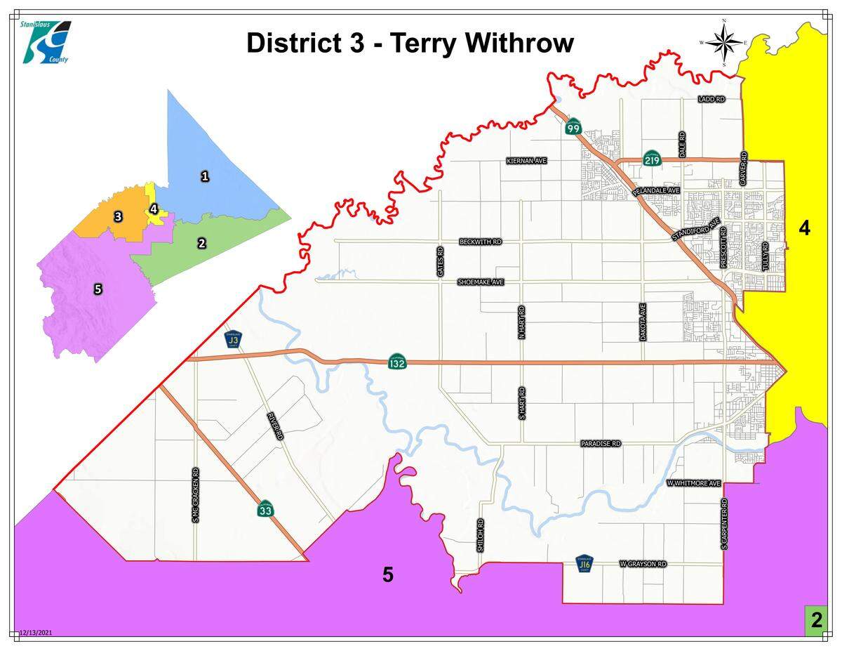 Stanislaus County supervisory District 3