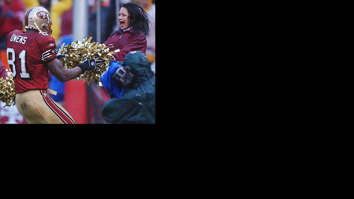 After Party

Before Terrell Owens was snatching cheerleaders' Pom-Poms, there was Ickey Woods and Billy 'White Shoes' Johnson-originators of the NFL touchdown dance.